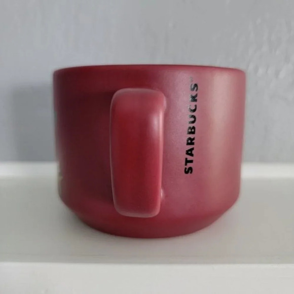 Starbucks Valentine's Day‎ Double Hearts Ceramic Mug 2018 - Picture 2 of 8